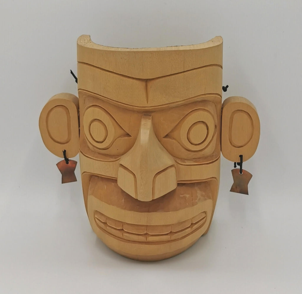 Wild Man mask carving indigenous art