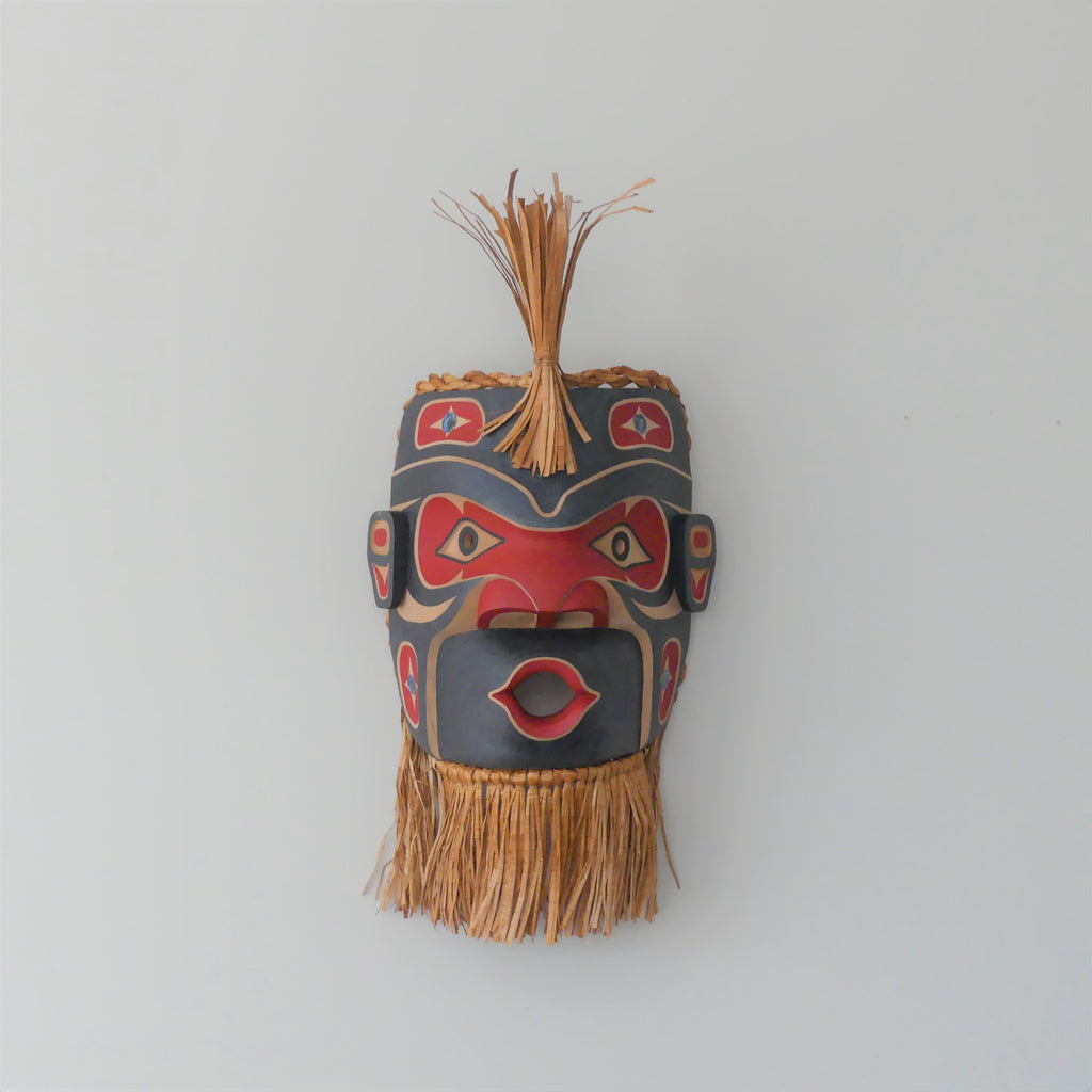 Wild Woman Mask carving indigenous art