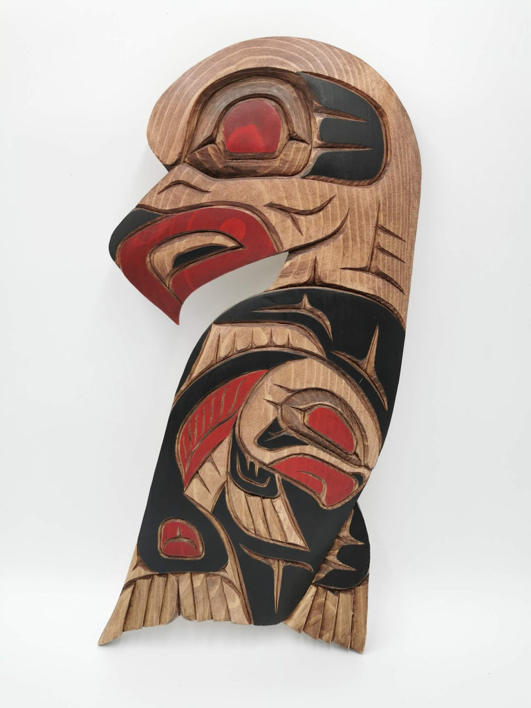 Eagle & Salmon Carving
